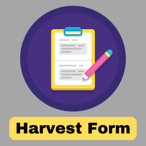 Harvest Form